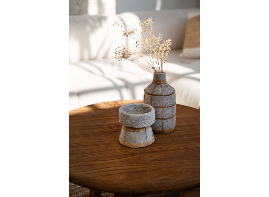 The Whoopy Vase - Concrete Natural - L