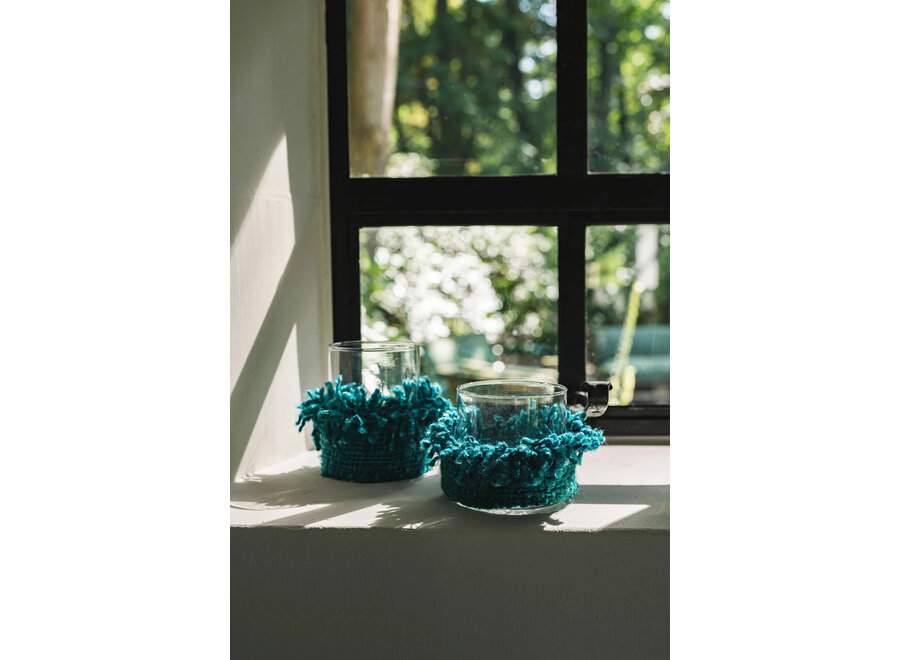 Der Oh My Gee Kerzenhalter - Aqua - M