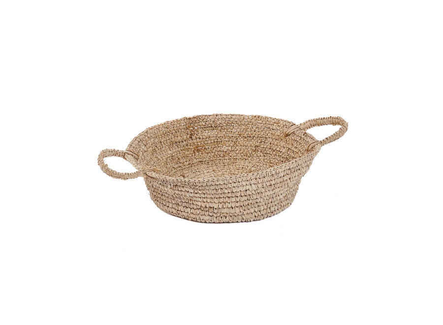 De Raffia Mand - Naturel - M