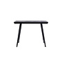The Herringbone High Table - Black - 140cm