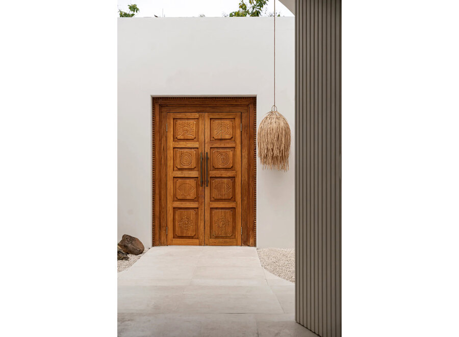 De Shaggy Hanglamp - Naturel - M