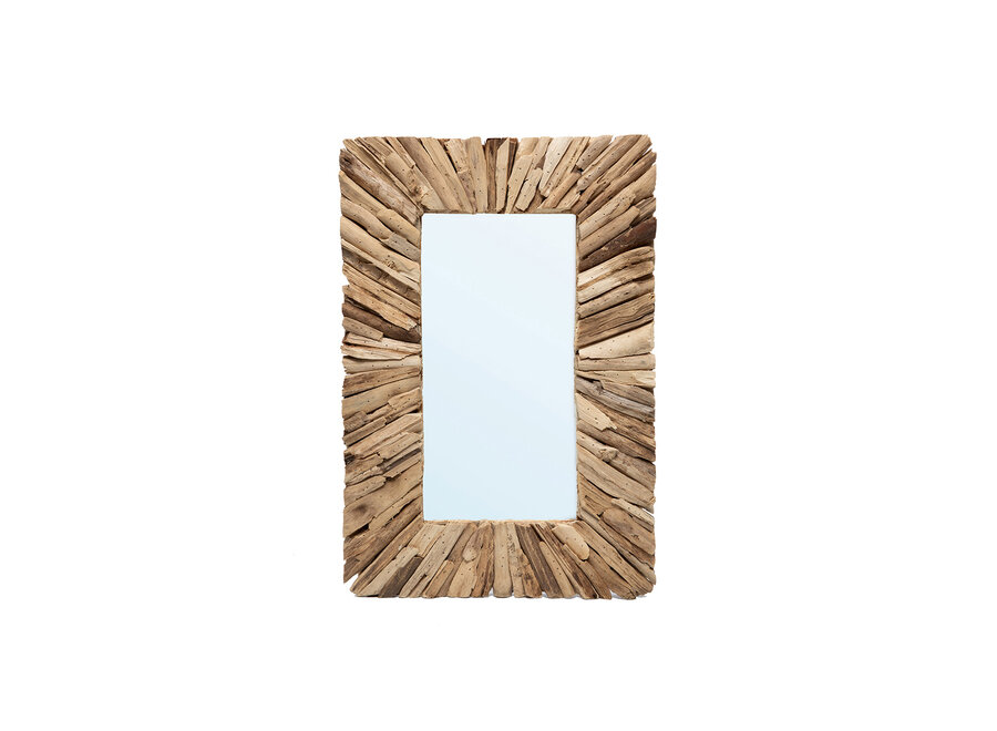 Der Driftwood Framed Spiegel - Natur - M