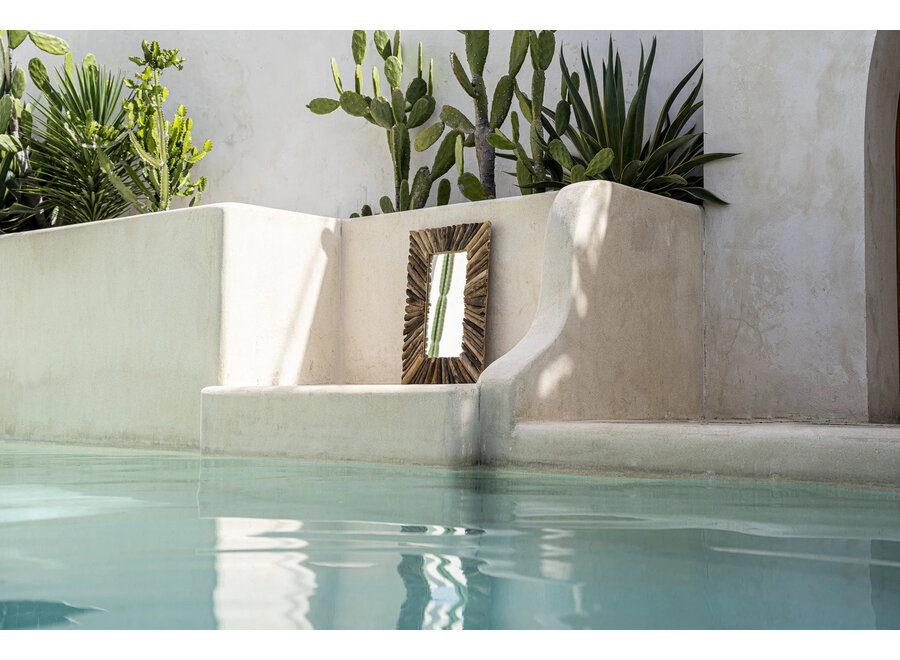 El Espejo Driftwood Framed - Natural - M