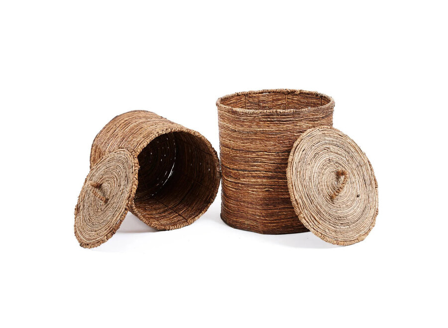 Les Paniers en Feuilles de Banane Chingon - Naturel - L