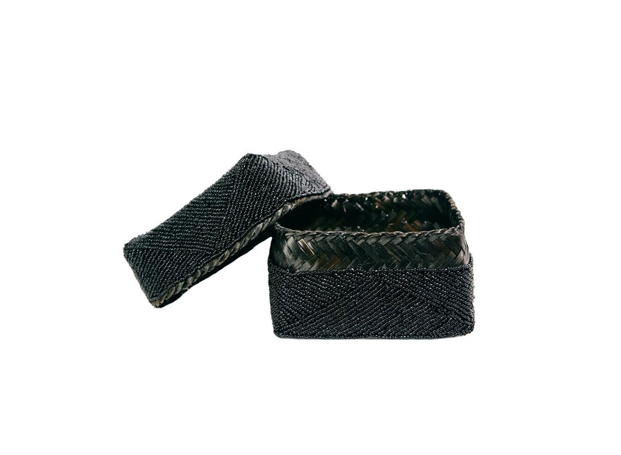 Le Panier Perlé - Noir - S