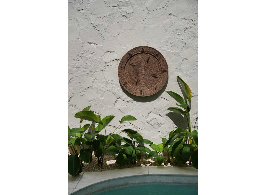 The Jasmine Plate - Brown - L