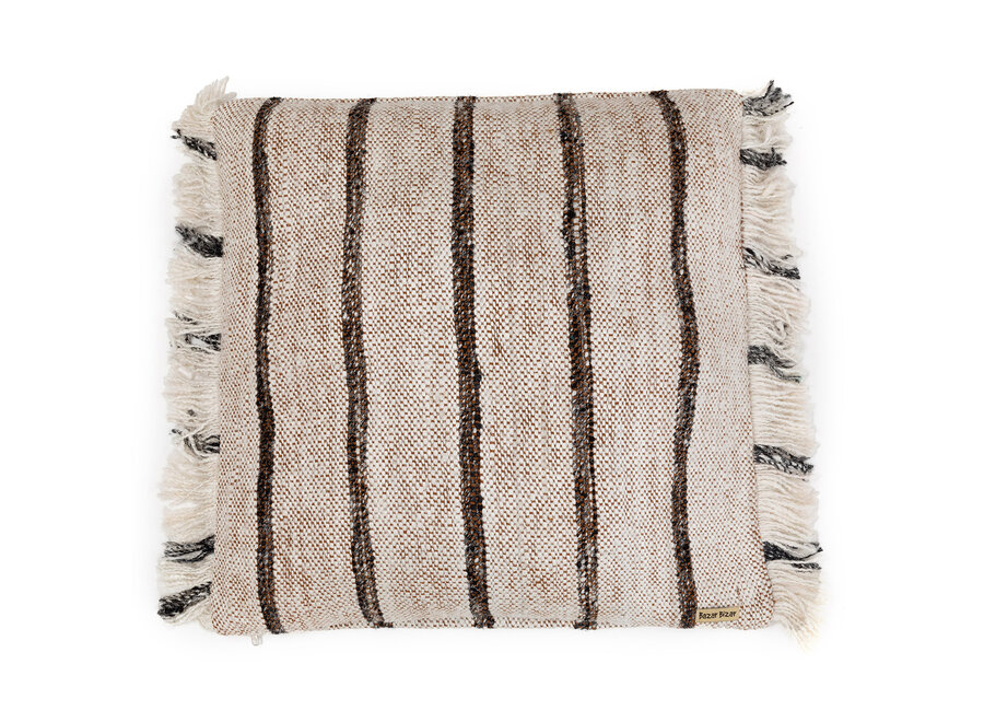 De Oh My Gee Kussenhoes - Bohemian Wit - 60x60