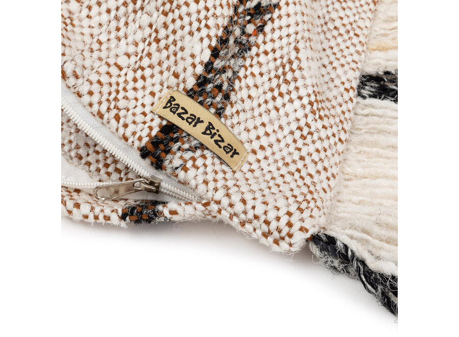 Funda De Cojín Oh My Gee - Blanco Bohemio - 60x60