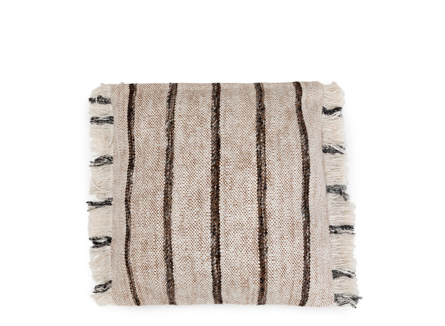 De Oh My Gee Kussenhoes - Bohemian Wit - 60x60