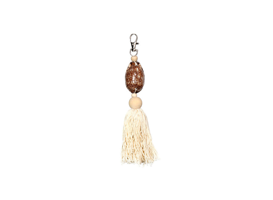 De Sumbawa Sleutelhanger - Naturel Bruin