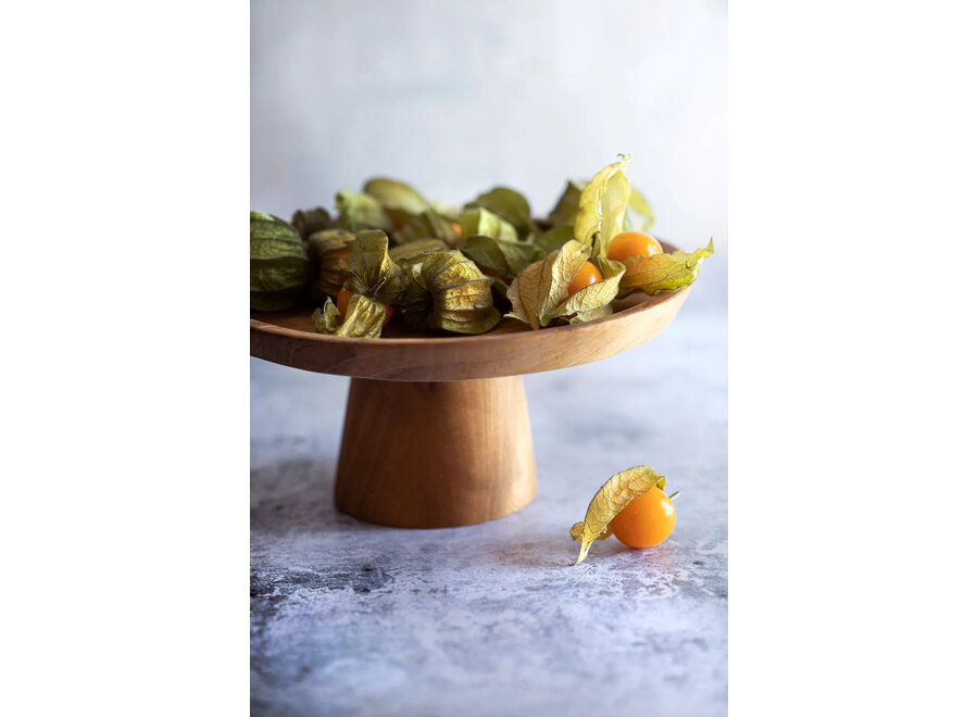 Le Plateau À Gâteaux Teak Root - S