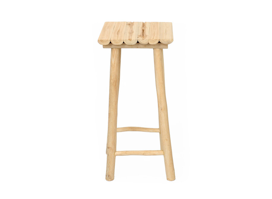 The Island Bar Stool - Natural