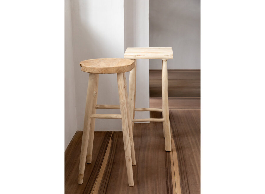 The Island Bar Stool - Natural