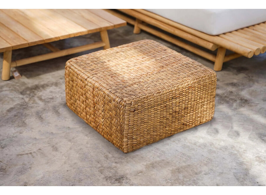 Pouf Quadrato Giacinto - Naturale - M