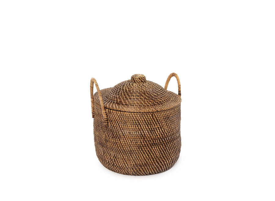 Le Panier À Poignées Colonial - Brun Naturel