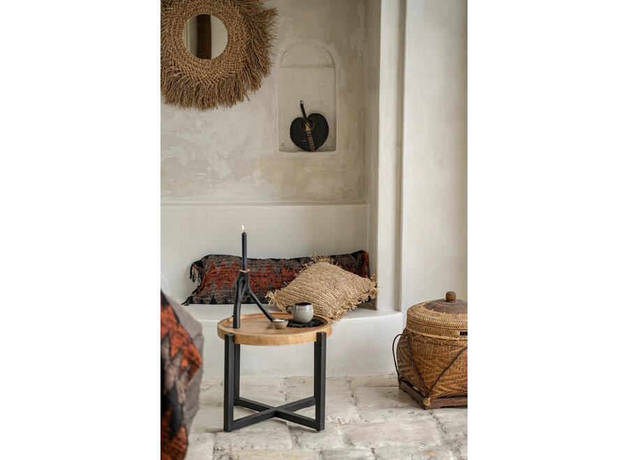 The Triple Twig Candle Holder - Black