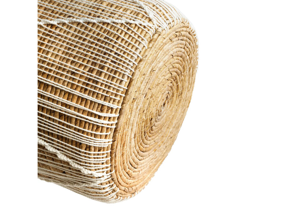 The Straight Stitched Macrame Basket - M