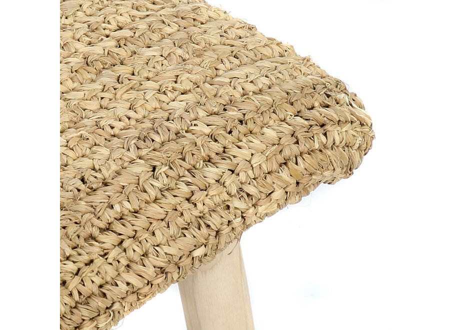 De Raffia Bank - Naturel