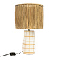 The Molokai Table Lamp - White Natural