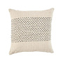 Housse De Coussin Misty - Naturel Noir