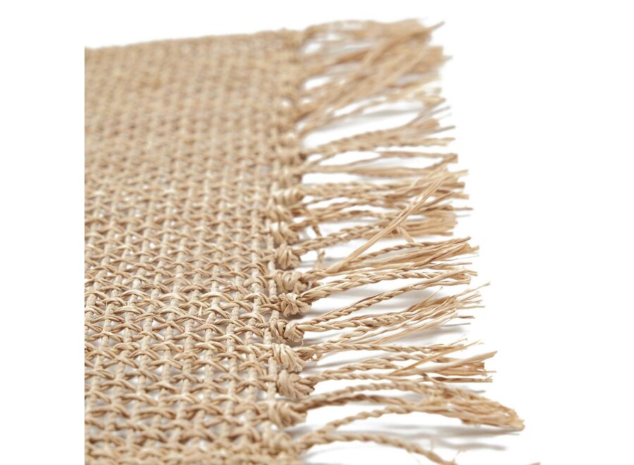 El Isey Seagrass Mantel Individual - Natural