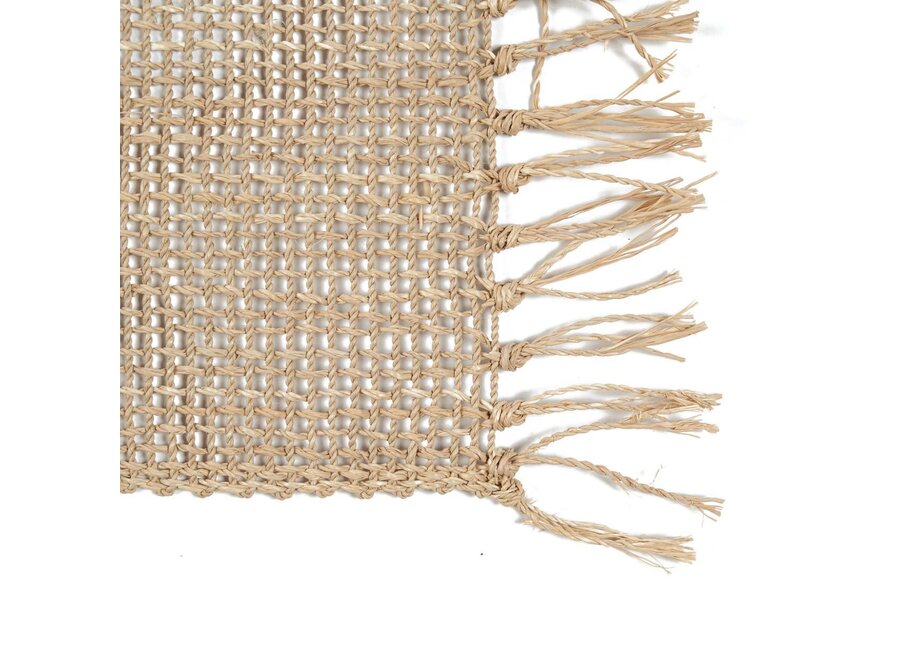 El Isey Seagrass Mantel Individual - Natural