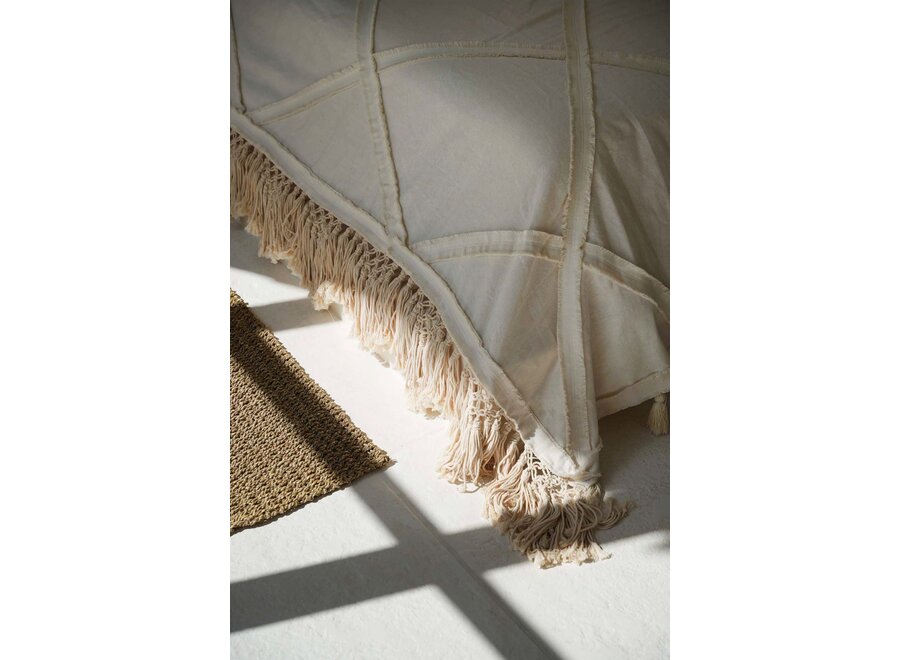 The Berber Bed Throw - Natural