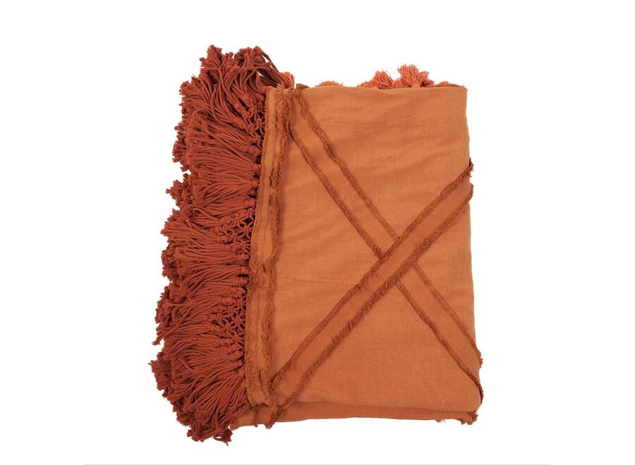 Il Copriletto Berber - Terracotta