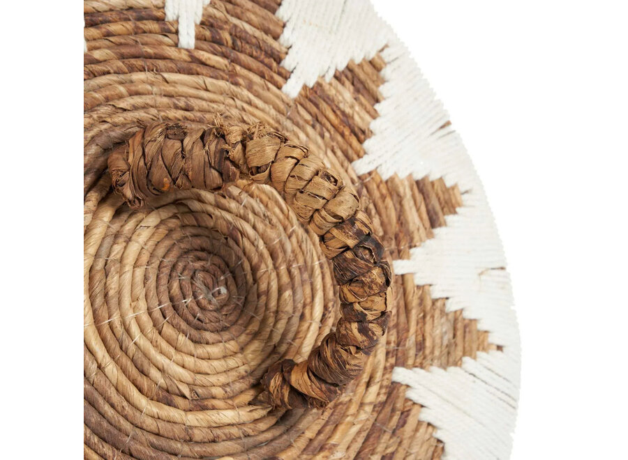 De Little Bay Beach Mand - Naturel Wit - L