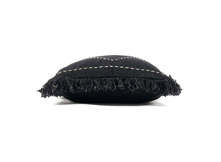 Housse De Coussin Kasbah - Noir Blanc