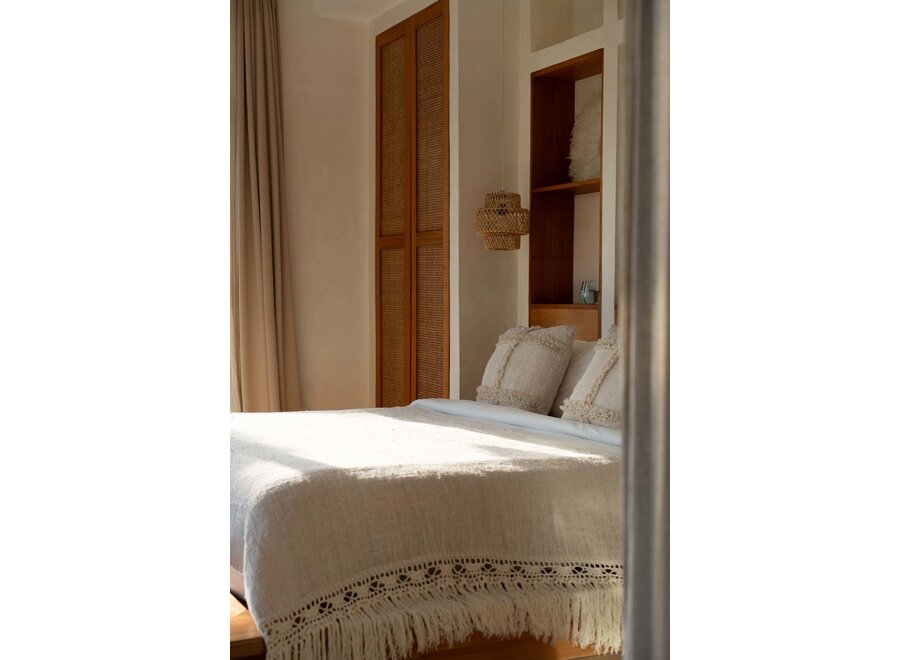 De Gypsy Bedsprei - Naturel