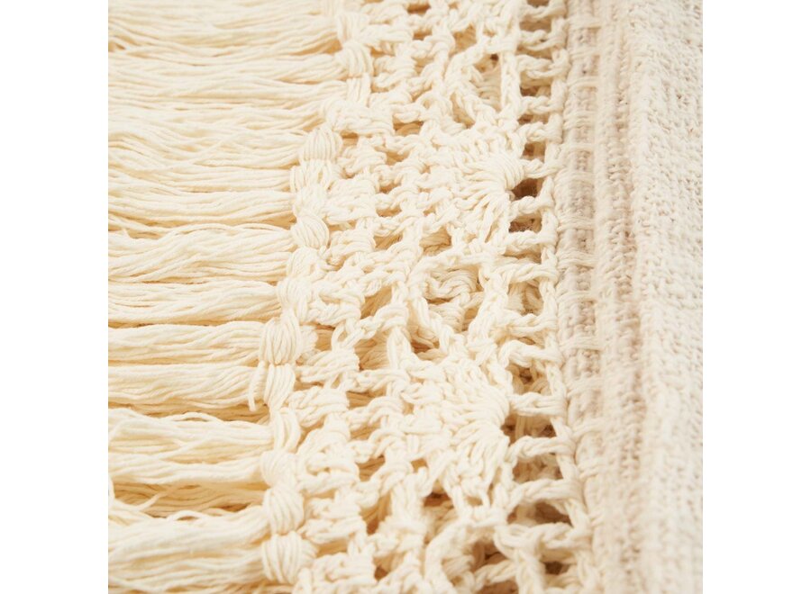 The Gypsy Bed Throw - Natural