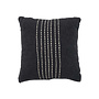 The Drizle Cushion Cover - Black White