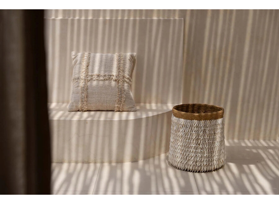 The Nomad Cushion Cover - Natural