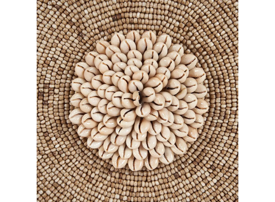 La Conchiglia Guadeloupe su Supporto - Bianco Naturale