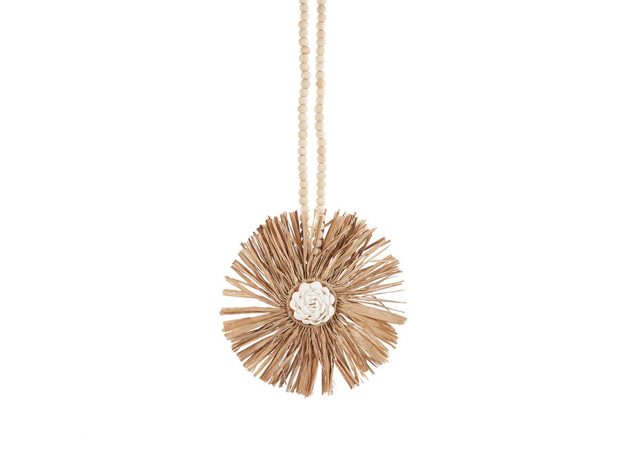 The Raffia Bunga Tassel - Natural