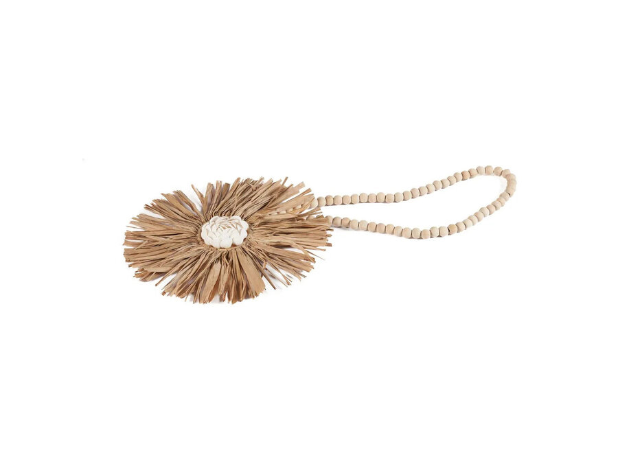 The Raffia Bunga Tassel - Natural