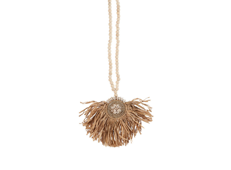 The Raffia Tajoe Tassel - Natural