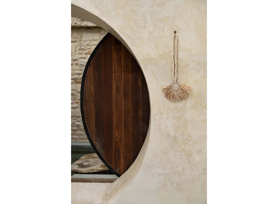The Raffia Tajoe Tassel - Natural