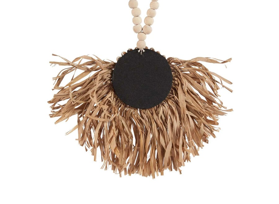 The Raffia Tajoe Tassel - Natural