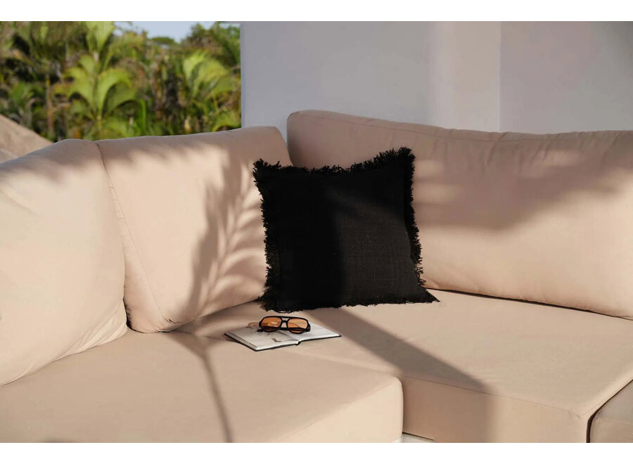 The Full Moon Cushion Cover - Black