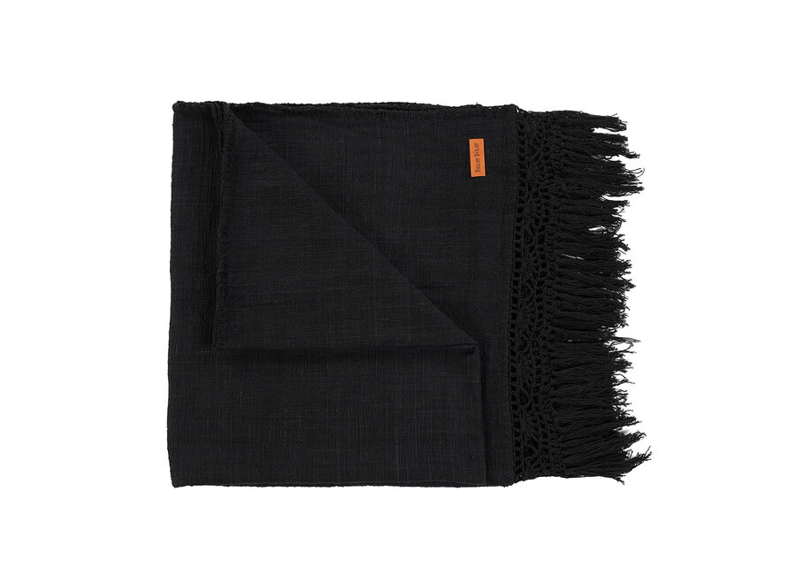 Manta Para Cama Gypsy - Negro