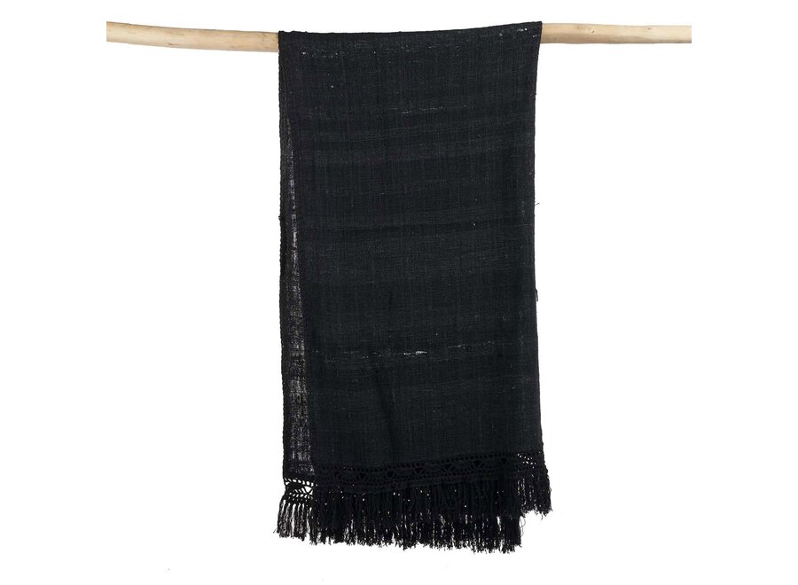 The Gypsy Bed Throw - Black