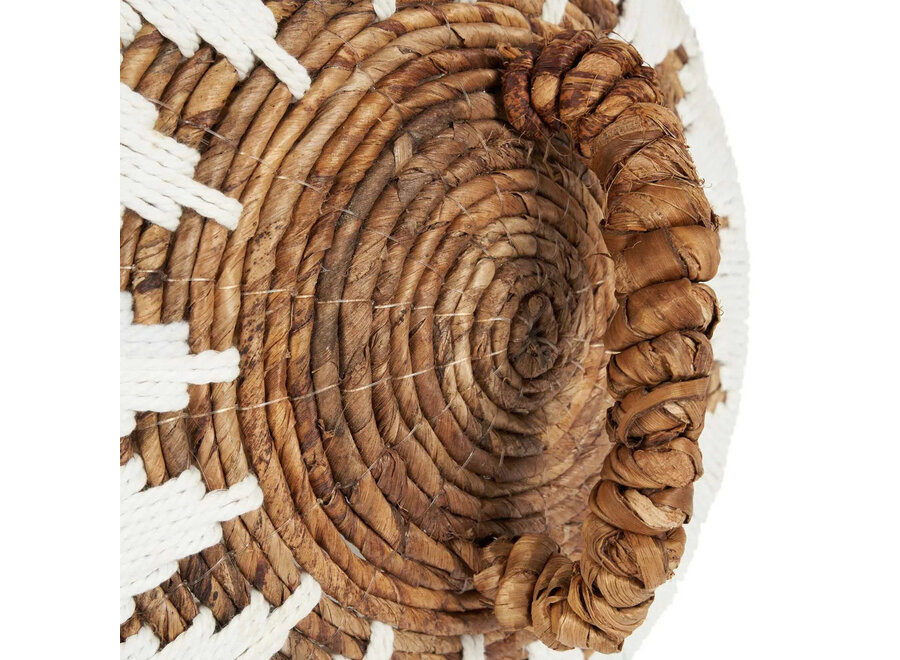 De Little Bay Beach Mand - Naturel Wit - M