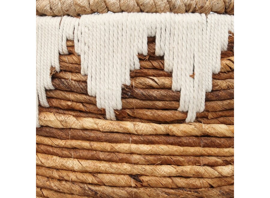 De Banana Stitched Wasmanden - M