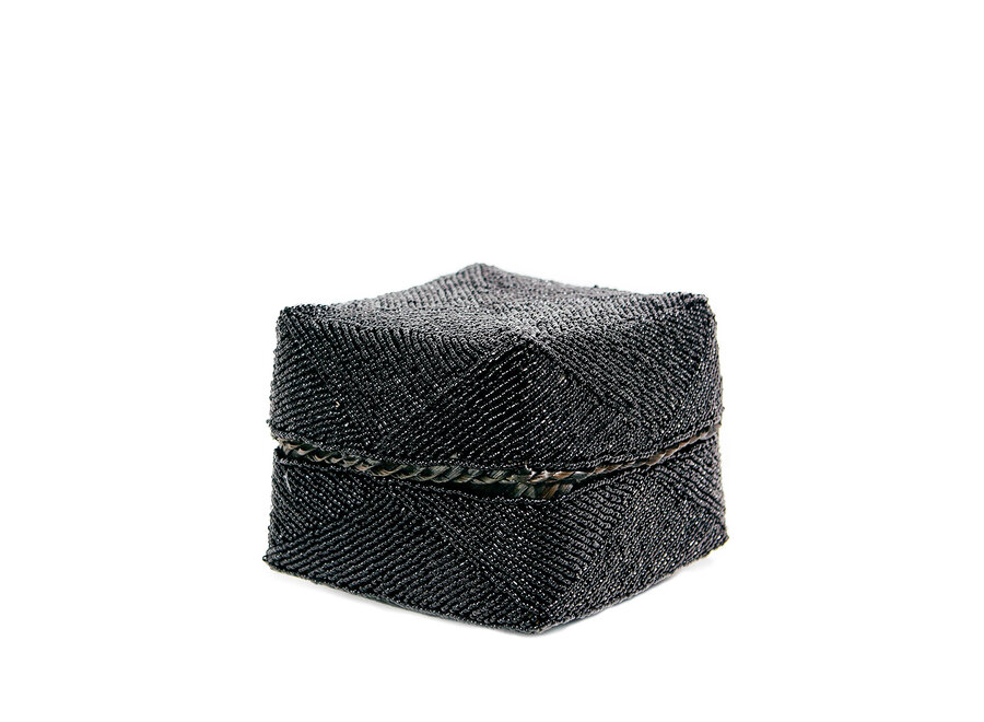The Beaded Basket - Black - M