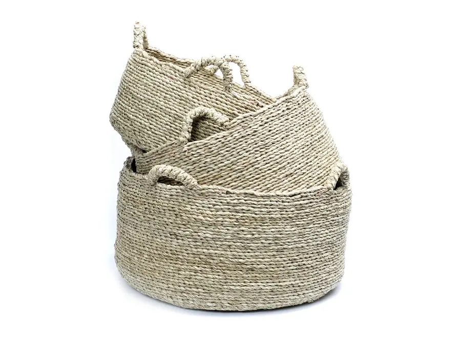 Les Quatre Mains Baskets - Natural - L