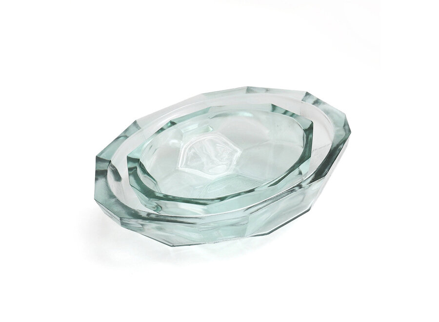 The Origami Bowl - Blue - L