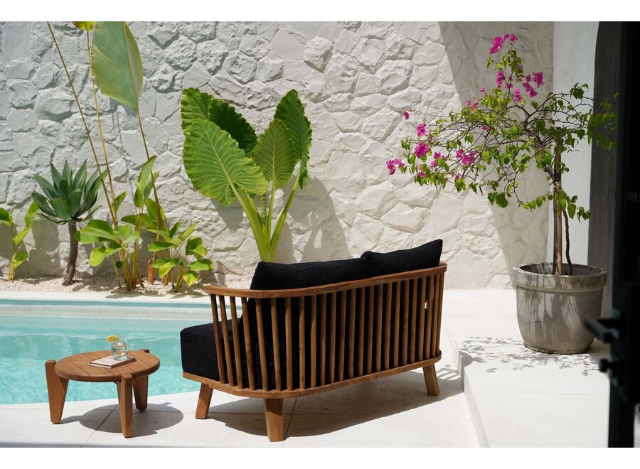 The Malawi Two Seater - Natural Black