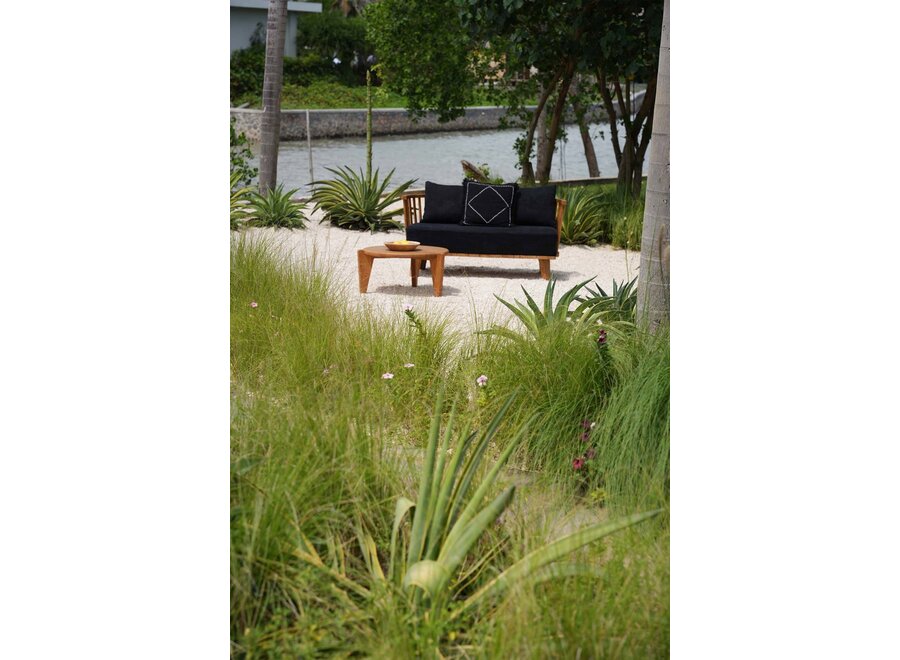 The Malawi Two Seater - Natural Black